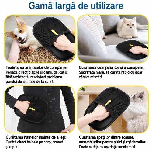 Mănuși Magice pentru Blana Animalelor