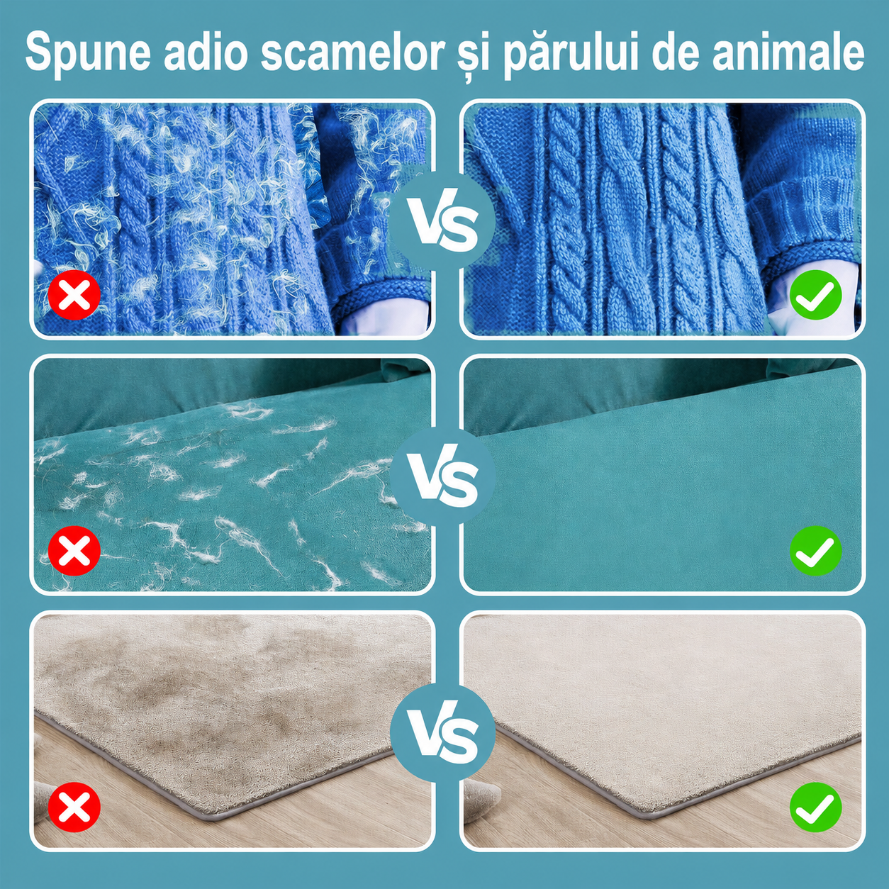 Mănuși Magice pentru Blana Animalelor